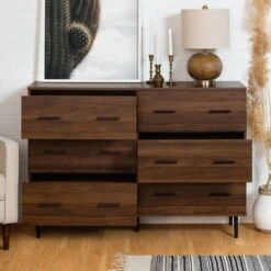 Higgins Modern Horizontal 6 Drawer Dresser - Saracina Home 14 Higgins Modern Horizontal 6 Drawer Dresser - Saracina Home -Saracina Home Shop GUEST b9ad2599 c3d3 4715 919d 305b0736c463