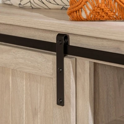 48" Transitional Sliding Door Wood and Metal Bench - Saracina Home 48" Transitional Sliding Door Wood And Metal Bench - Saracina Home -Saracina Home Shop GUEST ba041560 e031 46cb 870b 53364735fde1