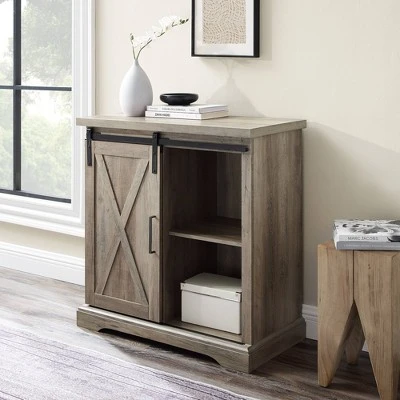 Tertia Industrial Accent Cabinet with Sliding X Barn Door - Saracina Home Tertia Industrial Accent Cabinet With Sliding X Barn Door - Saracina Home -Saracina Home Shop GUEST bdc63fa3 a5bb 4031 bc50 6784feed732e