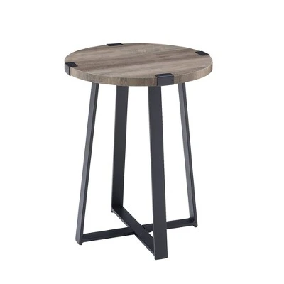 Wrightson Urban Industrial Faux Wrap Leg Round Side Table - Saracina Home Wrightson Urban Industrial Faux Wrap Leg Round Side Table - Saracina Home -Saracina Home Shop GUEST c0dad188 2808 4653 a67c 8188c7921417