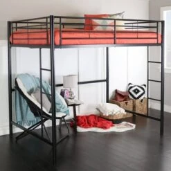 Full Size Metal Platform Loft Bed - Saracina Home 6 Full Size Metal Platform Loft Bed - Saracina Home -Saracina Home Shop GUEST c1b825a6 8511 4a29 a1d8 8773e742b668