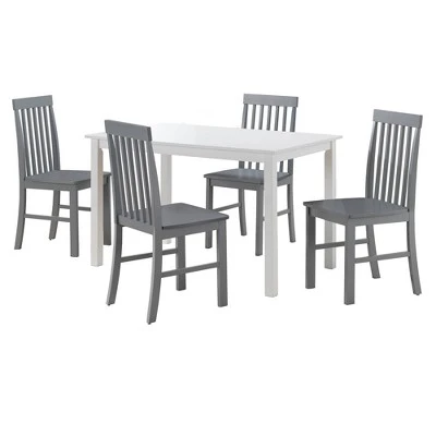 5pc Modern Two-Toned Kitchen Dining Set - Saracina Home 5pc Modern Two-Toned Kitchen Dining Set - Saracina Home -Saracina Home Shop GUEST c1ed1eed 1e08 4e0e b6dd a1dfd0451908