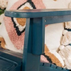 Genovia Transitional Acacia Wood Outdoor Adirondack Chair With Wine Holder - Saracina Home 13 Genovia Transitional Acacia Wood Outdoor Adirondack Chair With Wine Holder - Saracina Home -Saracina Home Shop GUEST c29c8e77 a026 4775 906d 6ef3588c305a