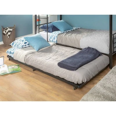 Twin Roll Out Trundle Bed Frame Black – Saracina Home Twin Roll Out Trundle Bed Frame Black – Saracina Home -Saracina Home Shop GUEST c37a1b35 37eb 4b54 ad41 5f4687754d74