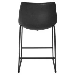 Set Of 2 Laslo Modern Upholstered Faux Leather Counter Height Barstools - Saracina Home -Saracina Home Shop GUEST c46de002 f908 4921 9735 db2fda8942da