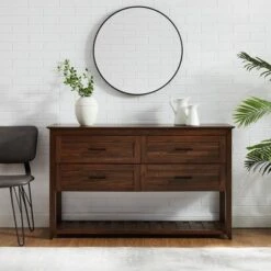 Transitional 4 Drawer Buffet - Saracina Home 4 Transitional 4 Drawer Buffet - Saracina Home -Saracina Home Shop GUEST c6383927 bd15 4c3c a6c0 b8083c8d9325