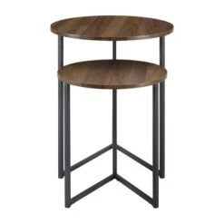 2pc Glam V Leg Nesting Side Tables - Saracina Home 5 2pc Glam V Leg Nesting Side Tables - Saracina Home -Saracina Home Shop GUEST c8a2f659 2e49 478d 90b2 7652efc40418