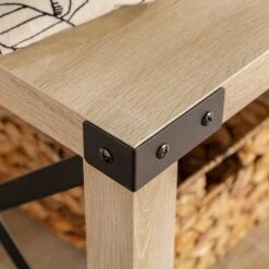 Sophie Rustic Industrial X Frame Entry Bench With 3 Cubbies - Saracina Home -Saracina Home Shop GUEST cbe04d15 269b 4d8e a4b7 260334b08339