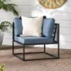 Outdoor Modern Modular Patio Corner Chair Blue - Saracina Home -Saracina Home Shop GUEST cddecb9f 1b31 4296 85bf ee7e62e35796
