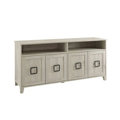 4 Door Modern Media Center TV Stand for TVs up to 65" Birch - Saracina Home 4 Door Modern Media Center TV Stand For TVs Up To 65" Birch - Saracina Home -Saracina Home Shop GUEST d14d30e9 de6a 46b6 9412 4a60ef2d8ec1