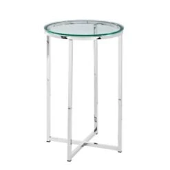 Vivian Glam X Leg Round Side Table - Saracina Home -Saracina Home Shop GUEST d1955743 21af 4353 ac5d d84c0ff0a989