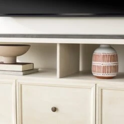 Farmhouse 3 Drawer Wood TV Stand For TVs Up To 65" - Saracina Home 9 Farmhouse 3 Drawer Wood TV Stand For TVs Up To 65" - Saracina Home -Saracina Home Shop GUEST d2a8912d 02cb 44ea b702 70dc6cc40fcc