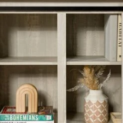 Modern Transitional Sliding Barndoor TV Stand For TVs Up To 65"- Saracina Home -Saracina Home Shop GUEST d3087714 89cf 49a7 a646 e6be363a03a6