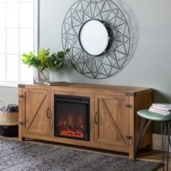 Clarabelle Double Door Farmhouse Electric Fireplace TV Stand For TVs Up To 65" - Saracina Home 8 Clarabelle Double Door Farmhouse Electric Fireplace TV Stand For TVs Up To 65" - Saracina Home -Saracina Home Shop GUEST d5307b38 aecc 454c 88b0 425f92ab066f