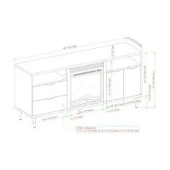 Ronan Modern Storage With Electric Fireplace TV Stand For TVs Up To 65" - Saracina Home 7 Ronan Modern Storage With Electric Fireplace TV Stand For TVs Up To 65" - Saracina Home -Saracina Home Shop GUEST d88f95c5 b2a0 4d08 8b46 da4db4bc3efd