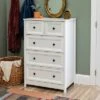 Farmhouse 5 Drawer Grooved Tall Storage Dresser White - Saracina Home 2 Farmhouse 5 Drawer Grooved Tall Storage Dresser White - Saracina Home -Saracina Home Shop GUEST d8de4bea d8c6 4b73 bad1 e0e6b143b471