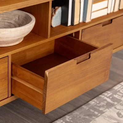 Cara Mid-Century Modern 3 Drawer TV Stand for TVs up to 65" - Saracina Home Cara Mid-Century Modern 3 Drawer TV Stand For TVs Up To 65" - Saracina Home -Saracina Home Shop GUEST d8dec204 dc01 4192 bb09 5a087b69a706