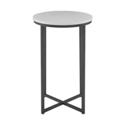 Vivian Glam X Leg Round Side Table - Saracina Home -Saracina Home Shop GUEST d9c87a6c 23a2 4a0b be6b a91c0814beb2