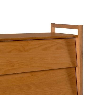 Mid-Century Modern Solid Wood Paneled 6 Drawer Dresser - Saracina Home Mid-Century Modern Solid Wood Paneled 6 Drawer Dresser - Saracina Home -Saracina Home Shop GUEST d9e44d16 af50 485d 80b5 556f1d571dbf