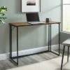 Maxwell Modern Glam Simple Y Leg Writing Desk Dark Walnut - Saracina Home 2 Maxwell Modern Glam Simple Y Leg Writing Desk Dark Walnut - Saracina Home -Saracina Home Shop GUEST dbf3f608 20e8 41c8 afd5 25a8cd00acc2