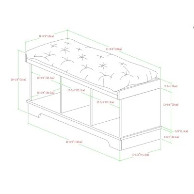 42" Upholstered Wood Entryway Bench with Storage - Saracina Home 42" Upholstered Wood Entryway Bench With Storage - Saracina Home -Saracina Home Shop GUEST dc0280d2 d0a7 4f7b 9a22 744adf41128e