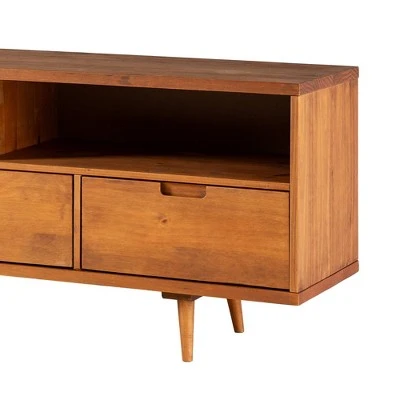 Cara Mid-Century Modern 3 Drawer TV Stand for TVs up to 65" - Saracina Home Cara Mid-Century Modern 3 Drawer TV Stand For TVs Up To 65" - Saracina Home -Saracina Home Shop GUEST dca4b737 87bc 4171 8896 516227b5b85f