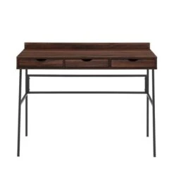 3 Drawer Angled Writing Desk With Cord Management Slots - Saracina Home 6 3 Drawer Angled Writing Desk With Cord Management Slots - Saracina Home -Saracina Home Shop GUEST ddbe1c37 8dfd 4d71 935c 6c9c23d1ed99