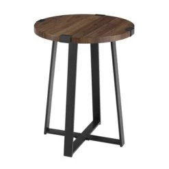 Wrightson Urban Industrial Faux Wrap Leg Round Side Table - Saracina Home 12 Wrightson Urban Industrial Faux Wrap Leg Round Side Table - Saracina Home -Saracina Home Shop GUEST de11acff 57fb 43ae ba23 8b22beb8247c