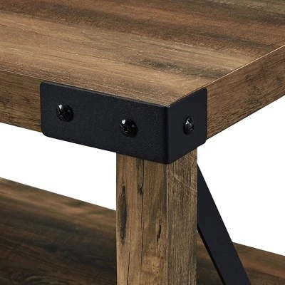 Sophie Rustic Farmhouse X Frame Glass Doors TV Stand for TVs up to 80" Rustic Oak - Saracina Home Sophie Rustic Farmhouse X Frame Glass Doors TV Stand For TVs Up To 80" Rustic Oak - Saracina Home -Saracina Home Shop GUEST de7fd955 7820 42c3 b70b 07b1f285305b