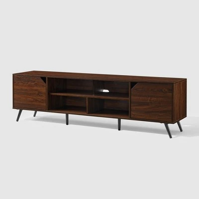 Mid-Century Modern Wide Storage TV Stand for TVs up to 80" - Saracina Home Mid-Century Modern Wide Storage TV Stand For TVs Up To 80" - Saracina Home -Saracina Home Shop GUEST deff8e79 841b 466d 8bdd b7a2c6c61fa6