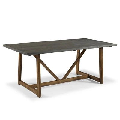 72" Solid Wood Trestle Dining Table - Saracina Home 72" Solid Wood Trestle Dining Table - Saracina Home -Saracina Home Shop GUEST e009fb80 74dc 4989 8541 d1747c2fd4f2