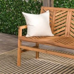 Slatted Chevron Acacia Wood Patio Loveseat – Saracina Home 9 Slatted Chevron Acacia Wood Patio Loveseat – Saracina Home -Saracina Home Shop GUEST e23677ae d4e6 44d8 9c15 7fe7c18d7f08