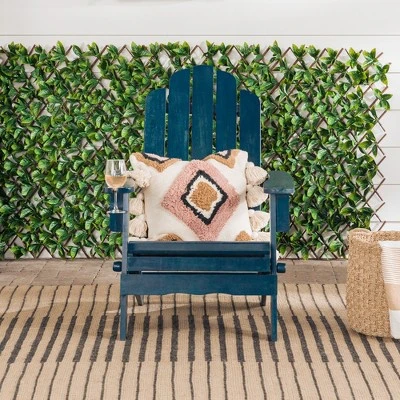 Genovia Transitional Acacia Wood Outdoor Adirondack Chair with Wine Holder - Saracina Home Genovia Transitional Acacia Wood Outdoor Adirondack Chair With Wine Holder - Saracina Home -Saracina Home Shop GUEST e7d6dbd2 1ef7 44e5 9f1f 7344226c866b