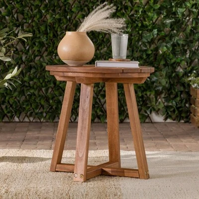 Saracina Home Modern Slatted Round Acacia Accent Table Saracina Home Modern Slatted Round Acacia Accent Table -Saracina Home Shop GUEST e8cefa2a 0667 421f 8e5a 78ffe0fa58f6