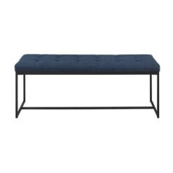 48" Upholstered Bench With Metal Base - Saracina Home -Saracina Home Shop GUEST e9c48d5c f015 4ec3 a18f 1b402d2cb46b