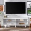 Modern Contemporary Simple Wood Storage Console TV Stand For TVs Up To 65" - Saracina Home 2 Modern Contemporary Simple Wood Storage Console TV Stand For TVs Up To 65" - Saracina Home -Saracina Home Shop GUEST eb954e97 4a4b 488a 827b 61b35b11e903