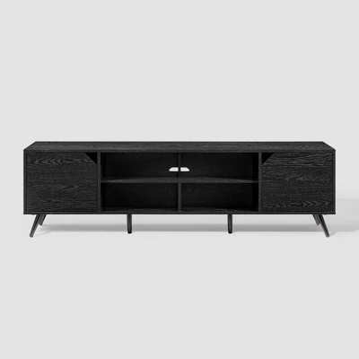 Mid-Century Modern Wide Storage TV Stand for TVs up to 80" - Saracina Home Mid-Century Modern Wide Storage TV Stand For TVs Up To 80" - Saracina Home -Saracina Home Shop GUEST ebf0168c 07e9 4608 af26 352cb8d1e59b
