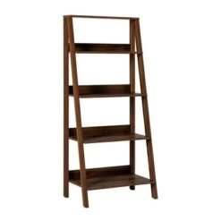 55" Thatcher Transitional Wood 4 Shelf Ladder Bookshelf - Saracina Home 14 55" Thatcher Transitional Wood 4 Shelf Ladder Bookshelf - Saracina Home -Saracina Home Shop GUEST ec1a5c50 9f0e 435d 99dc 71812f9893c7