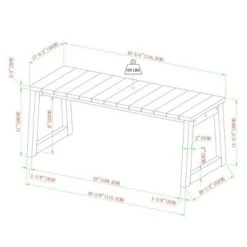 Saracina Home Acacia Slatted Rectangular Patio Coffee Table -Saracina Home Shop GUEST ed91ea5c ca81 494f bedc f89114c47be4