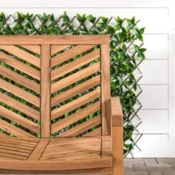 Slatted Chevron Acacia Wood Patio Loveseat – Saracina Home 12 Slatted Chevron Acacia Wood Patio Loveseat – Saracina Home -Saracina Home Shop GUEST ee7aca78 cc7a 49fa b19f 796caa3028c9