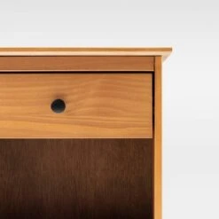 Stiva Classic Mid-Century Modern 1 Drawer Nightstand - Saracina Home -Saracina Home Shop GUEST ef3bcb3d 21cf 4f34 97e2 f86d10a0ba40