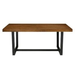 72" Modern Farmhouse Solid Wood Distressed Plank Top Dining Table - Saracina Home 6 72" Modern Farmhouse Solid Wood Distressed Plank Top Dining Table - Saracina Home -Saracina Home Shop GUEST f3b45370 7ce8 40ee bb88 d712021abaa9