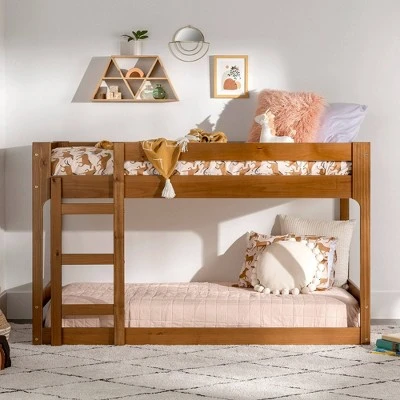 Twin Over Twin Indy Contemporary Solid Wood Bunk Bed - Saracina Home Twin Over Twin Indy Contemporary Solid Wood Bunk Bed - Saracina Home -Saracina Home Shop GUEST f46b06df 56c4 45c1 86f1 0d8dc311751e