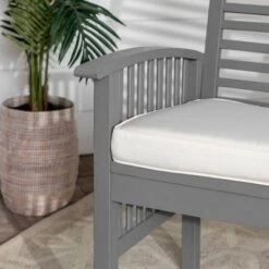 Ravenscroft Modern Boho Acacia Wood Slatted Outdoor Loveseat With Cushion - Saracina Home 7 Ravenscroft Modern Boho Acacia Wood Slatted Outdoor Loveseat With Cushion - Saracina Home -Saracina Home Shop GUEST f46be8ab a007 4035 83b9 ae5457706df9