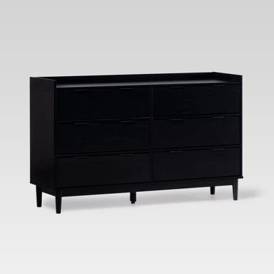 Mid-Century Modern Solid Wood 6 Drawer Double Dresser - Saracina Home Mid-Century Modern Solid Wood 6 Drawer Double Dresser - Saracina Home -Saracina Home Shop GUEST f4f50736 618a 4093 a39e b4400630e42d