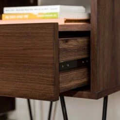 Amal Modern Single Drawer Hairpin Leg Nightstand - Saracina Home 9 Amal Modern Single Drawer Hairpin Leg Nightstand - Saracina Home -Saracina Home Shop GUEST f5e1bfe7 0f36 4f58 a97e 87892612d616