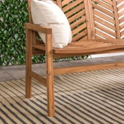 Slatted Chevron Acacia Wood Patio Loveseat – Saracina Home 8 Slatted Chevron Acacia Wood Patio Loveseat – Saracina Home -Saracina Home Shop GUEST f701a10c e9a5 43fa 9074 adfb36c6efe7