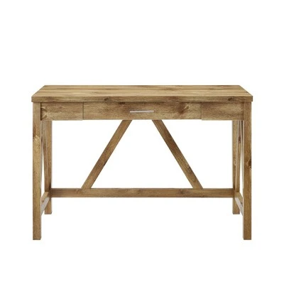 Taylen A Frame Transitional 1 Drawer Writing Desk - Saracina Home Taylen A Frame Transitional 1 Drawer Writing Desk - Saracina Home -Saracina Home Shop GUEST f8a938d7 dc35 4ba1 8666 34c62243212d
