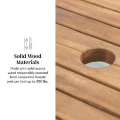 Ravenscroft Modern Boho Acacia Wood Slat Top Rectangle Extendable Outdoor Table - Saracina Home -Saracina Home Shop GUEST f9321751 574a 4b63 b13c cf020783e26b