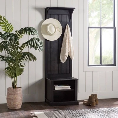 Waylon Rustic Farmhouse Solid Wood Tall Hall Tree - Saracina Home Waylon Rustic Farmhouse Solid Wood Tall Hall Tree - Saracina Home -Saracina Home Shop GUEST fa95a34f dc11 450d 9b51 26e0edd461ff